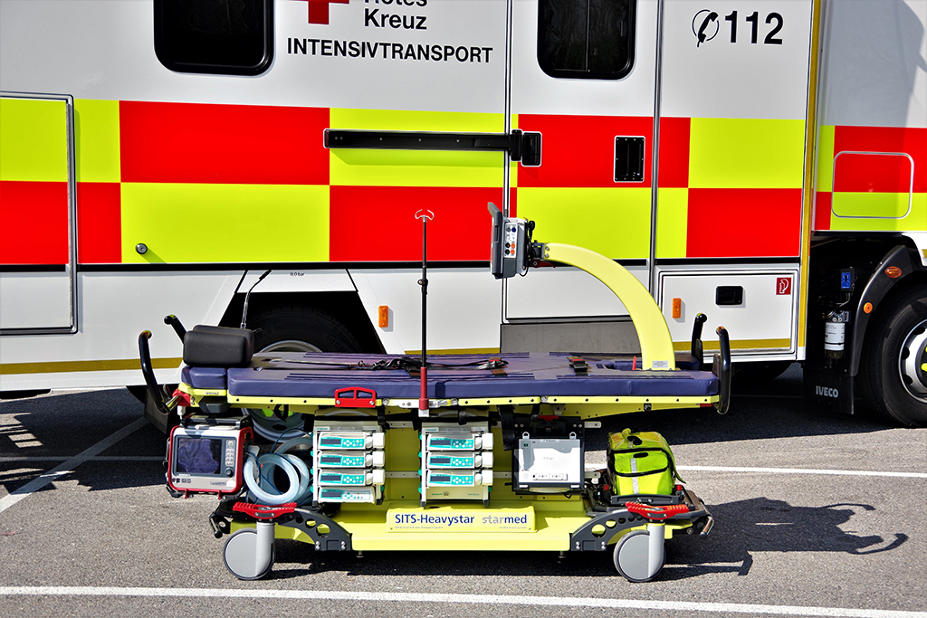 Patiententransporter "Heavystar", Fa. Starmed