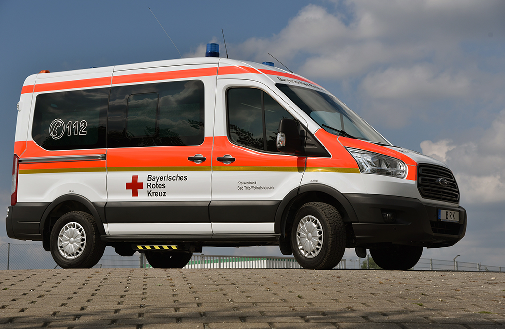 Allrad-Variante auf Basis Ford Transit V 363