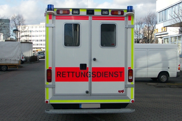 RTW BY 2003 - geplant ohne Organisationskennzeichnung an Heck und Front