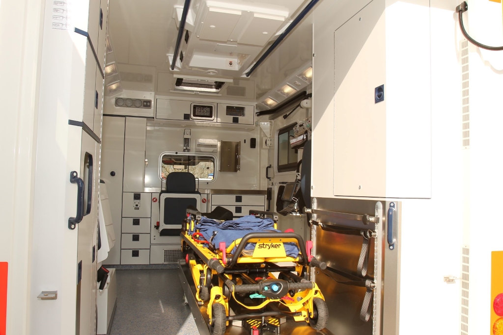 Patientenraum RTW BY 2014 / 2015